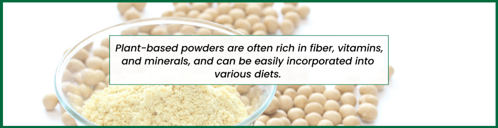 Types of protein powders